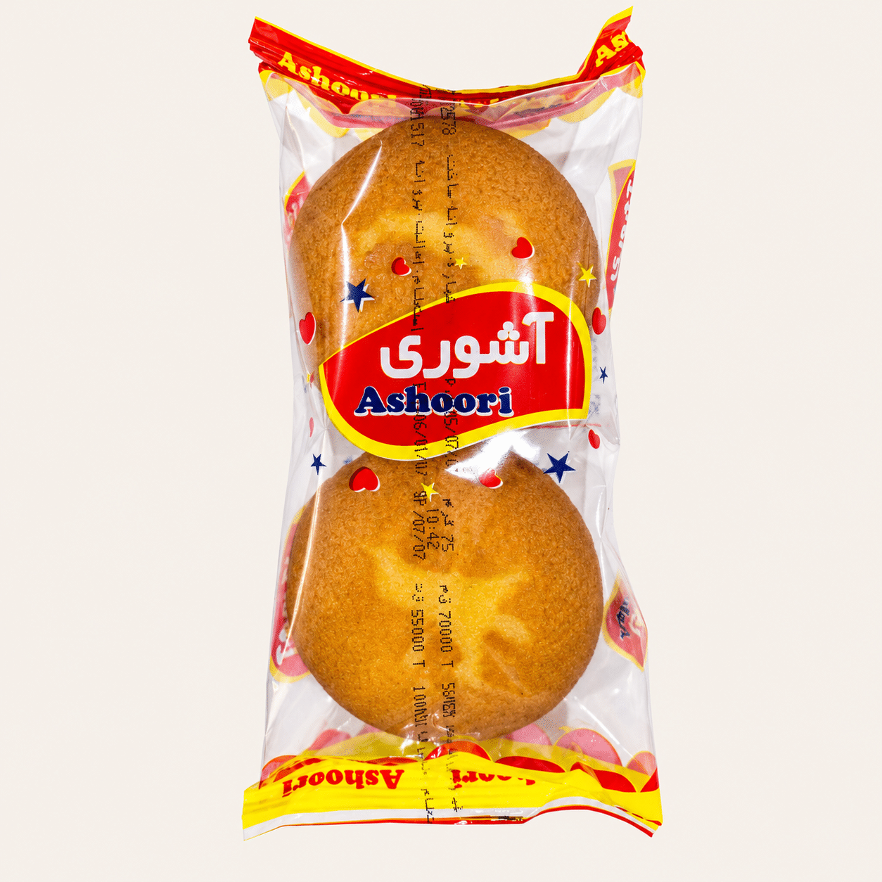 کیک دو قلو 75 گرم آشوری